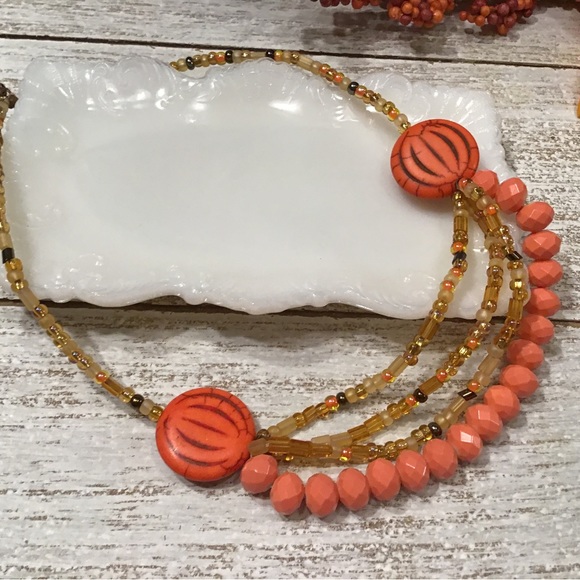 Pumpkin Necklace - Picture 2 of 4